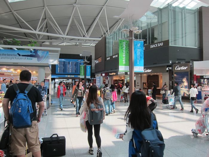 韓国ソウル 仁川国際空港 サテライトコンコース